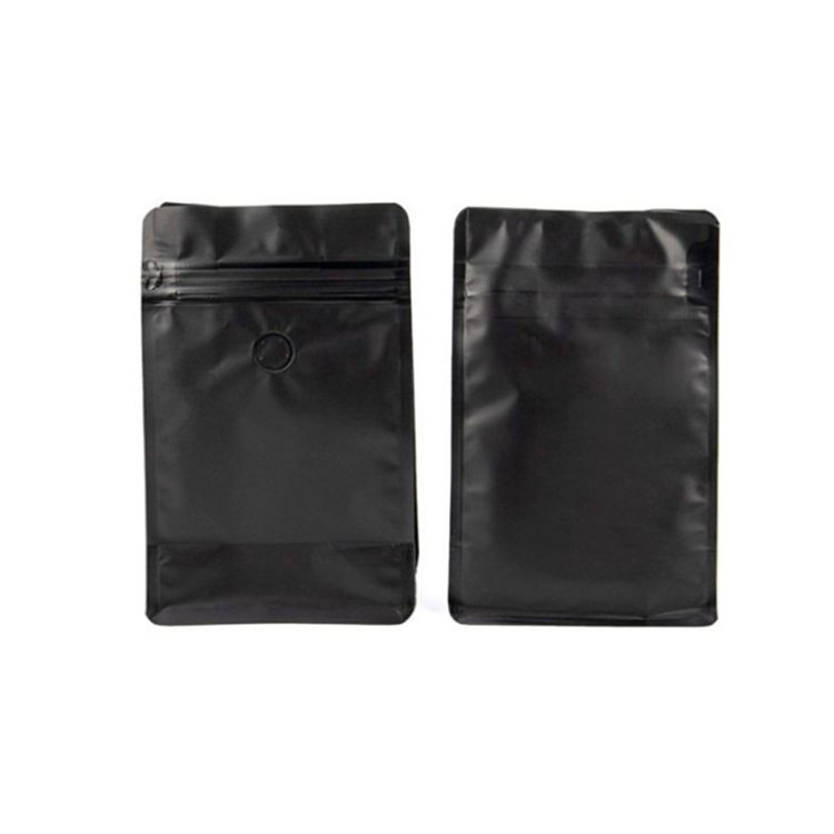 1 Pound Black Coffee Sachet Bags With Valve