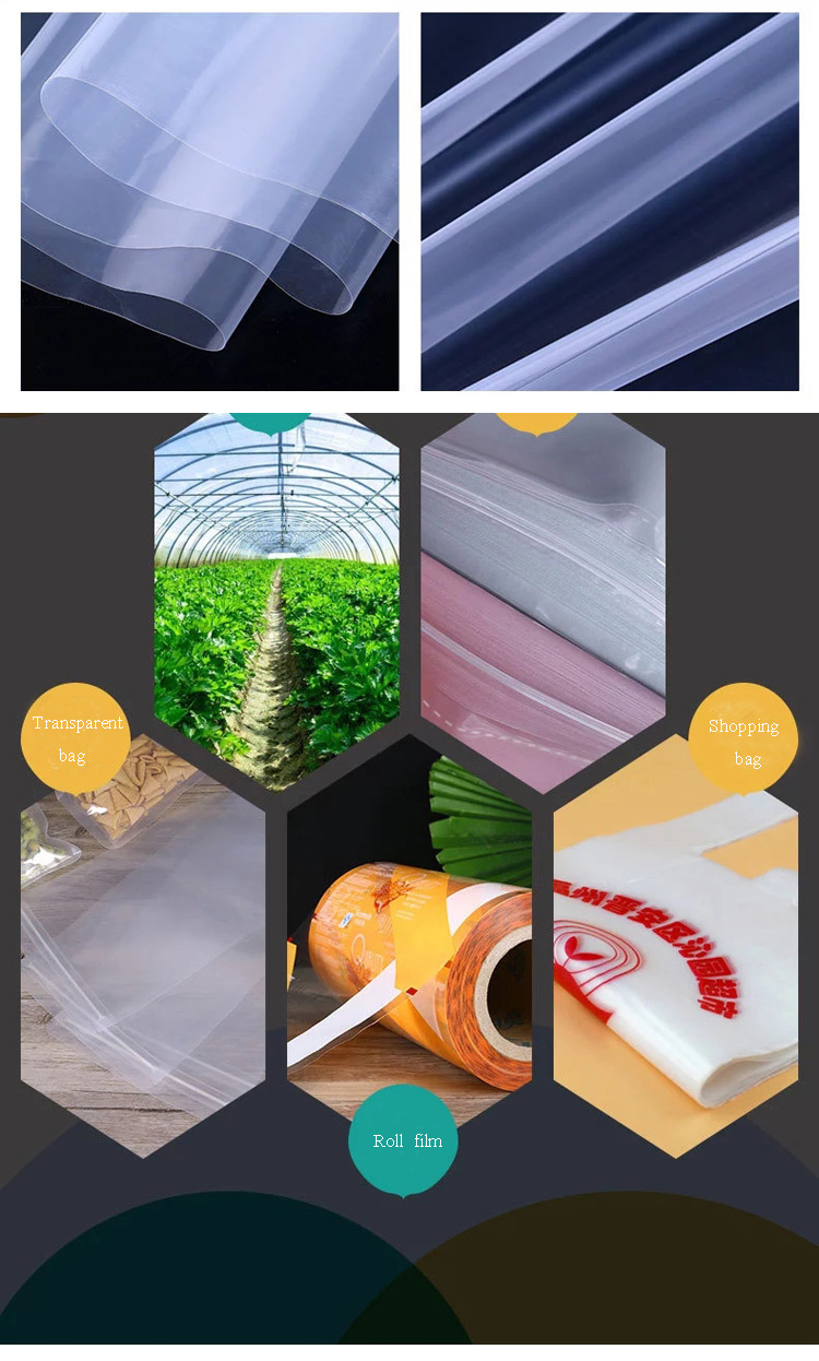 printed plastic roll for packaging