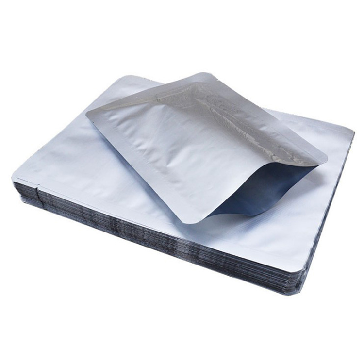 Saco de bolsa de folha de alumínio com vedação lateral 3 para embalagem de alimentos