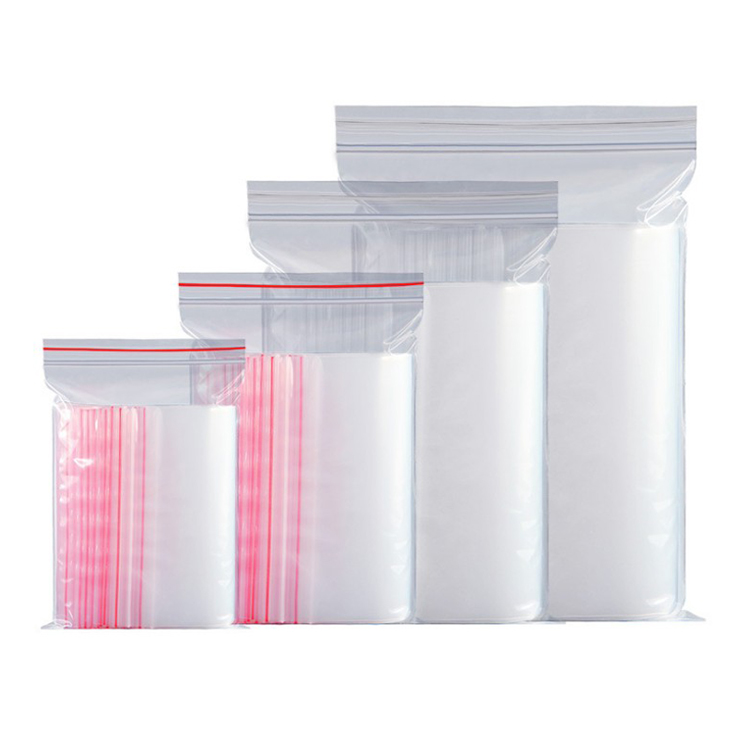 High Density PE Polyethylene Polybag Zipper Bags