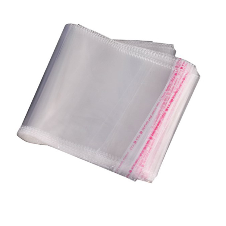 Прозрачный самоклеящийся пластиковый полиэтиленовый пакет