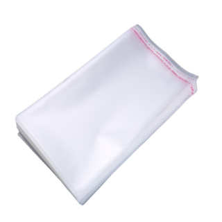 China Hot Sale Custom Recyclable Printing Self Adhesive Seal Clear OPP  Plastic Poly Bag With Suffocation Warning manufacturers and suppliers