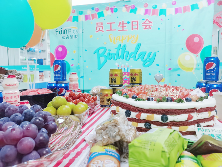 Fête d'anniversaire du personnel