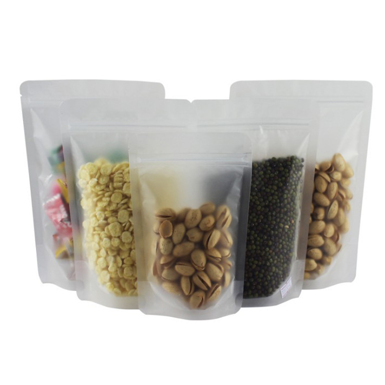 Transparent Food Packaging Pouch Bags