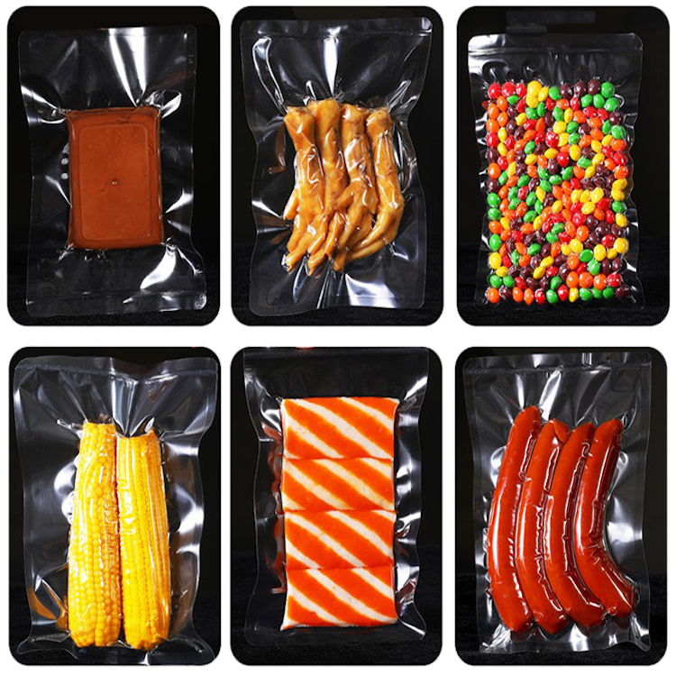 Food vacuum packaging bags