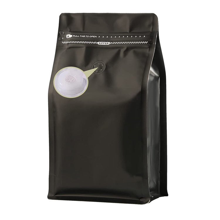 Coffee bags with valve