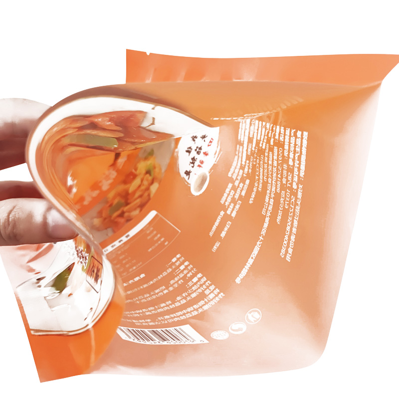 Custom Printed Freezer Food Packaging Bag Gravure Printing Food Vacuum Bags