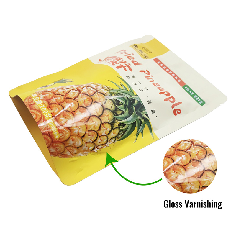 Food Grade Plastic Dry Fruit Packaging Pouches Bag