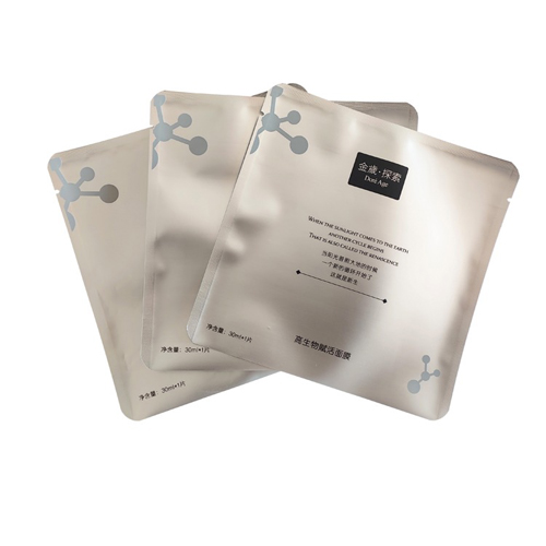 What material is generally used for facial mask bags?
