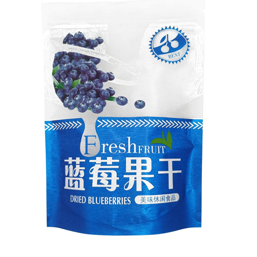 Advantages of using self standing up bags for packaging dried blueberries