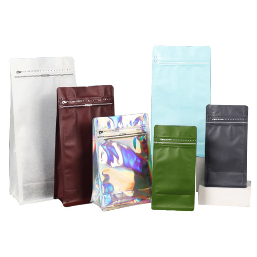 coffee pouch with valve