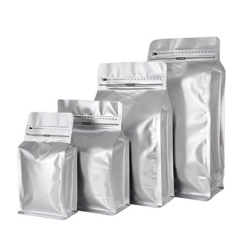 Personalized White 12oz Coffee Bags