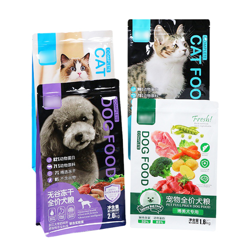 dog food plastic bag