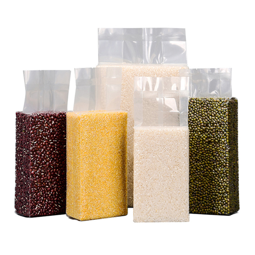 What is the function of vacuuming rice packaging bags?