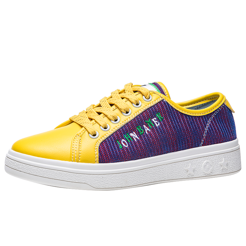 Women's sports casual shoes J2203Yellow system