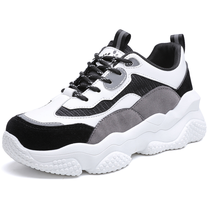 Sports casual shoes heightening dad shoes J2512