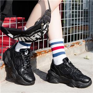 Sports casual shoes heightening dad shoes J2516