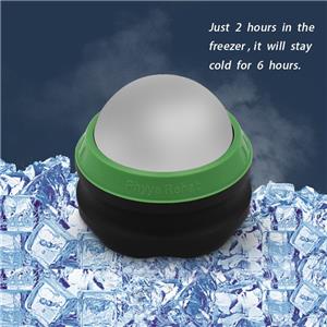 New design-60mm cold massage ball with TPR coated