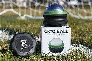 New design-60mm cold massage ball with TPR coated