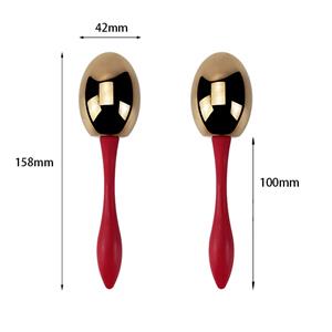 New design Oval facial ice globes-stainless steel