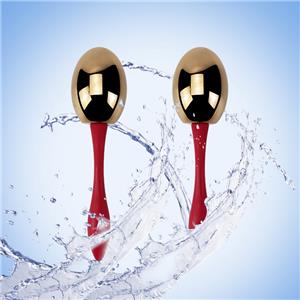 New design Oval facial ice globes-stainless steel