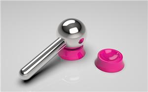 2024 new design facial ice globes with silicone tray