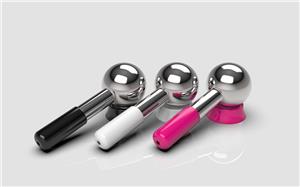 2024 new design facial ice globes with silicone tray