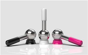 2024 new design facial ice globes with silicone tray