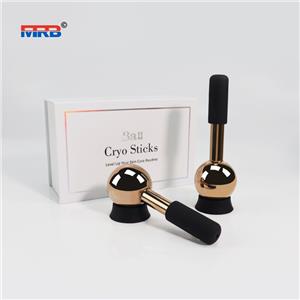 2024 new design facial ice globes with silicone tray