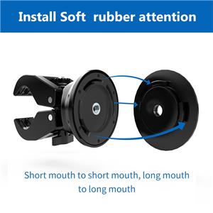 Multifucntional Massage gun holder-with suction cup and screw