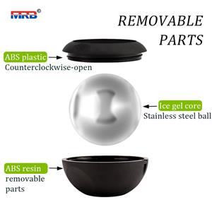 Wholesale Cryosphere Manual Massage Ball Deep Tissue Cold Roller Ball Cryo Ball for Sore Muscle Relief