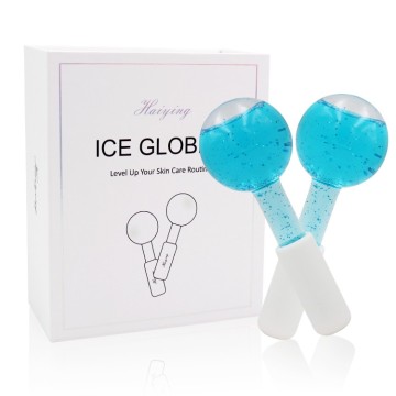 2022 New Trending Cheap Price Portable Durable Beauty Salon Quartz Glass Ice Globes For Face Smoothing