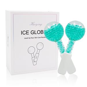 Mini Face Massage Glass Ice Crystal Globes Cryo Sticks Facial Ice Globes For Face
