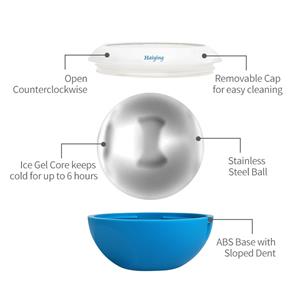 Cooling Sphere Puffiness Relief Lifting Tools Body Therapy cryo massage ball