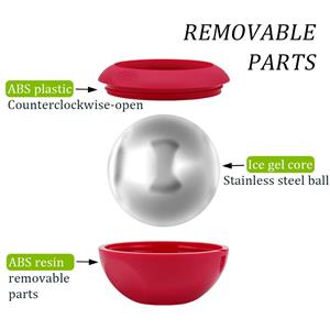 Cryo Cold Roller Hot & Cold Compress Massage Roller Ball Body Therapy Foot Back Waist Hip Relaxer Ice Therapy Massager Tool