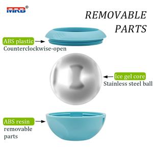 Source factory wholesale hot ice therapy cryospheres massage roller cryo ball