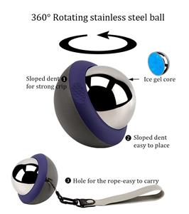 Hot Selling Massage Ball Manual Roller Self Massage for Sore Muscles