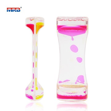 MRB liquid motion bubbler sets ensory relief fidget toys water bubbler & liquid timer for autistic children