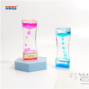 MRB liquid motion bubbler sets ensory relief fidget toys water bubbler & liquid timer for autistic children