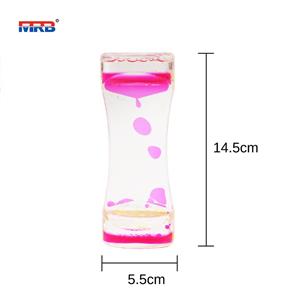 MRB liquid motion bubbler sets ensory relief fidget toys water bubbler & liquid timer for autistic children