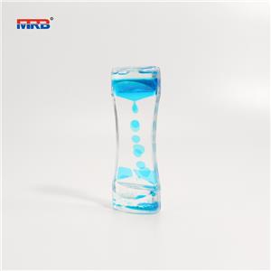 liquid sand timer Motion Bubbler Timer for Calming Sensory Autism Fidget Toys Children Activity Desk Toys Aqua Oil Hourglass