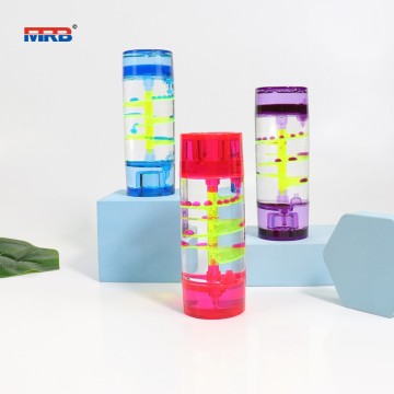 2023 new arrivals factory liquid timer acrylic liquid timer for gifts