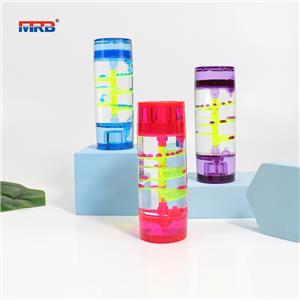 2023 new arrivals factory liquid timer acrylic liquid timer for gifts
