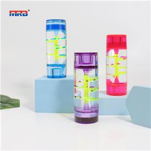2023 new arrivals factory liquid timer acrylic liquid timer for gifts
