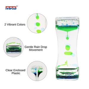 2023 New Arrivals Factory Wholesale liquid timer liquid hourglass timer oil timer for kids toy