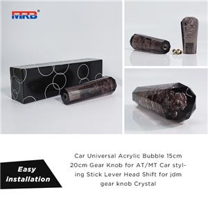 Beatifufu Crystal Car Accessories Crystal Knobs Car Gadgets Manual Car Shift Knob Crystal Gear Shift Knob