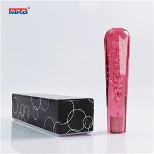 Car Manual Shift Knob Gear Shifter Head Shift Knob Stick Crystal Transparent Bubble Purple Blue Throw Gear Shifter 10CM 15CM