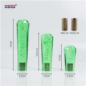 Shift Knob adapters Diamond Crystal Bubble car Gear shift lever wholesale custom made dildo universal novelty car gear shift kno