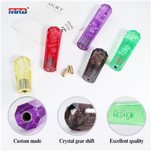 Shift Knob adapters Diamond Crystal Bubble car Gear shift lever wholesale custom made dildo universal novelty car gear shift kno