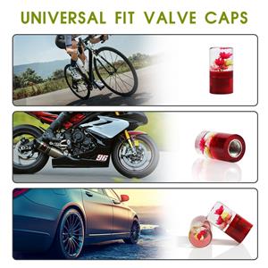 High Quality Wholesale air tire dust cover with car logo chrome wheel bike bicycle trucks auto tire valve caps